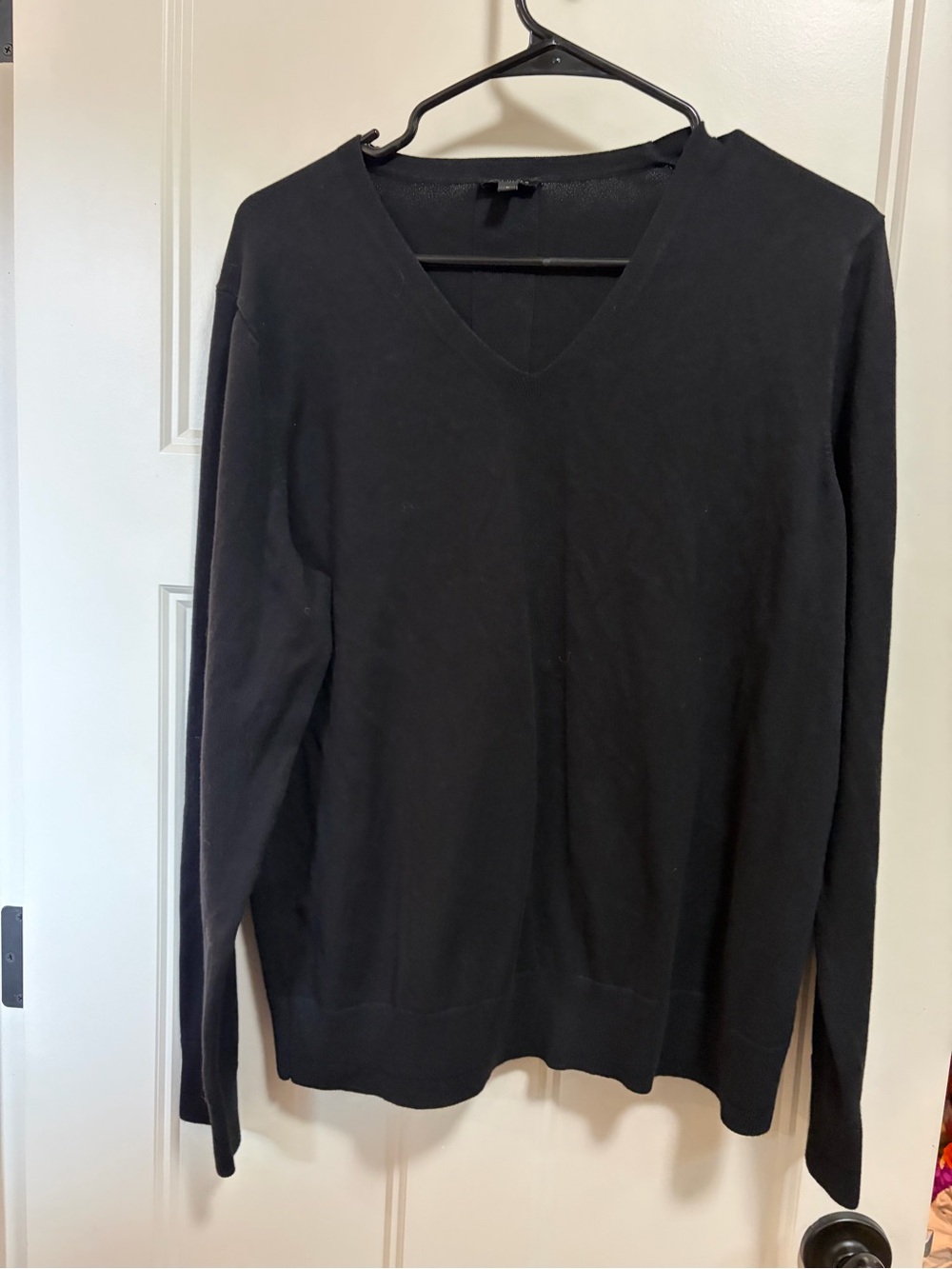Talbots Black V-Neck Women's Sweater